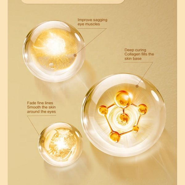 Moisturizing Collagen Eye Mask Fresh Serum Hyaluronic Acid Improves Skin Barrier Lightens Dark Circles-Customized Private Label