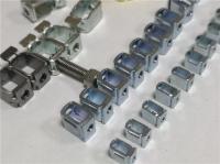 Blocos terminais de trilho DIN com braçadeira de parafuso, conector de braçadeira M2.5,M3.5,M4,M5,M6