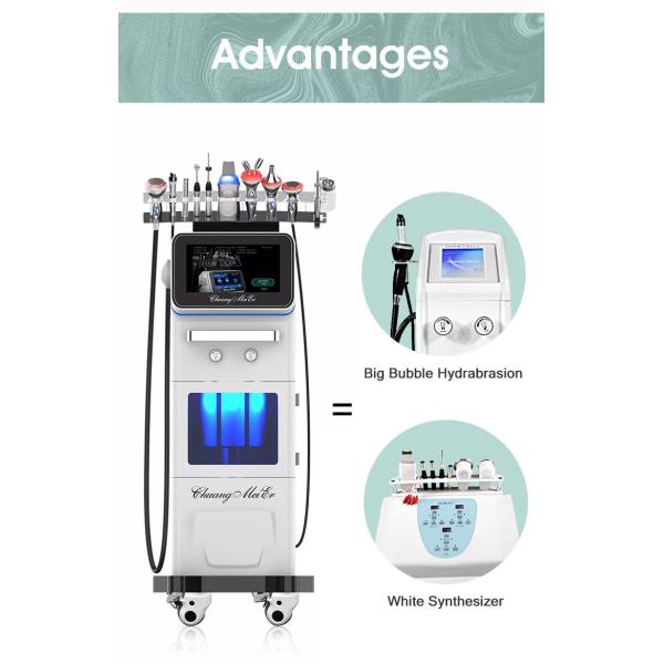 Глубокая очищая машина 10 красоты гидры в 1 заботе кожи Microdermabrasion