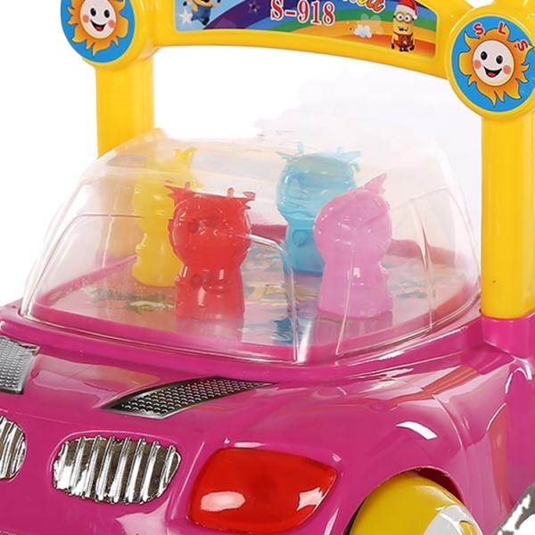 Музыкальное резиновое колесо для детей от 2 до 4 лет