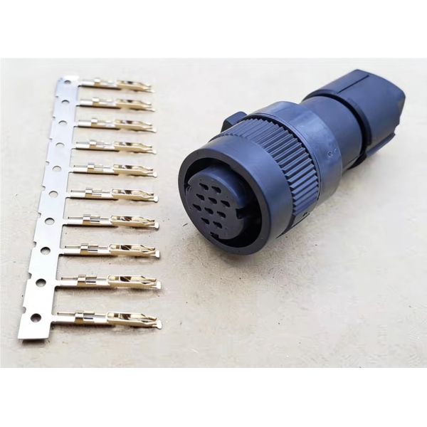 FANUC servo motor encoder 10-pin JAE 4-pin plug with brake connection JAE