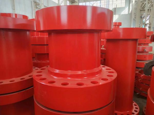 API 6A Double Studded Adapter Easy Safe Cast Iron Flange Adapter