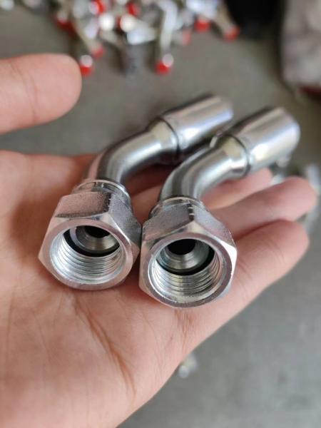 Different Standards 00400 Stainless Steel Hydraulic Hose Fittings Copper Brass Hydraulic Hose Ferrule Hose Endings