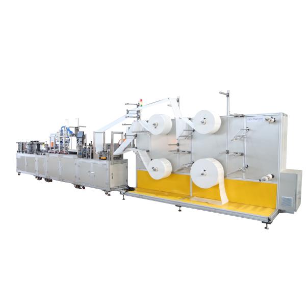 N95mask Making Machine 10 2020 Manufacturing Plant Aluminum Provided Automatic N95 Mask Machine Non-woven Fabrics Online DEYI