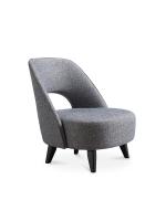 Ocio de lujo Gray Armchair Stability moderno de los muebles de la luz ISO9001