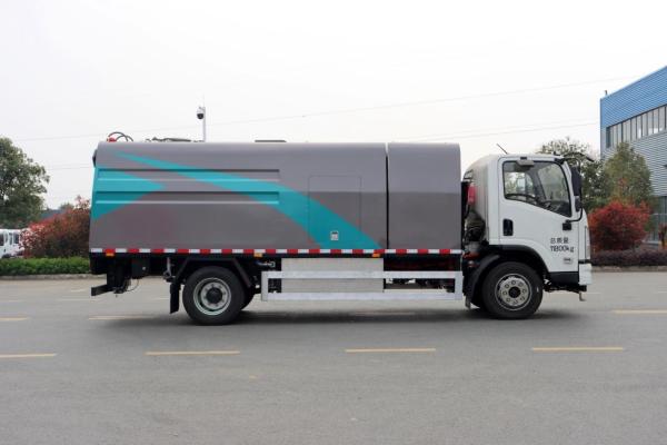 Pure Electric Energy Type Mounted Guardrail Cleaning Machine Efficiently Maintaining Road Safety with Zero Emissions