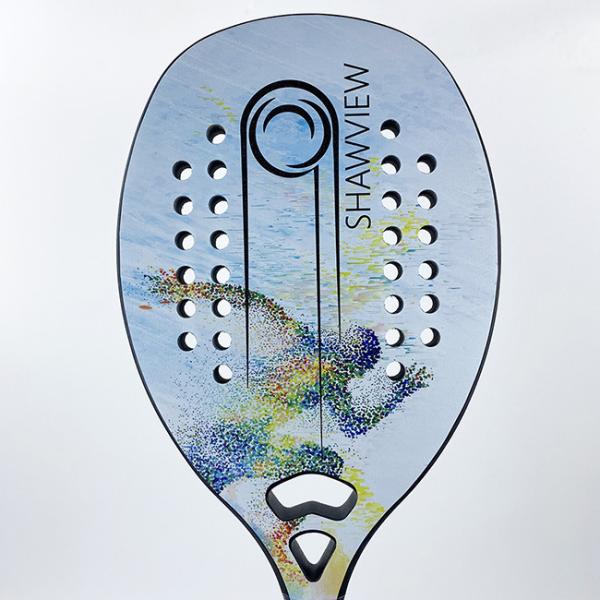 Racchette Tennis Paddle Racket 18K Carbon Fiber Outdoor Paddle Tennis Bat