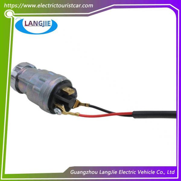 Automóvil de turismo eléctrico con señal de encendido de 2 cables LVTONG Golf Cart Accesorios de 3 cables