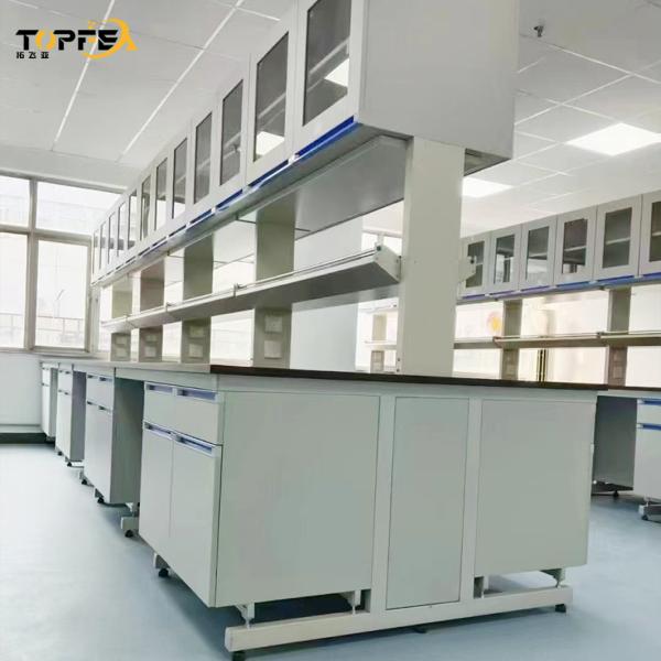 Modular Laboratory Work Benches for Maximum Space Utilization