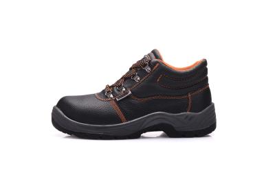 Breathable Buffalo Leather Executive Safety Shoes With Pu Double Density