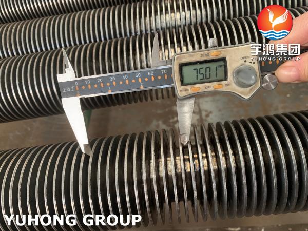 ASTM A106 GR.B U Type HFW Fin Tube pour chaudières à chaleur résiduelle et appareils de chauffage à air