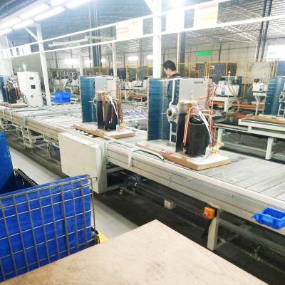 Ligne d'assemblage de rouleaux de convoyeur de climatiseur personnalisable pour vos besoins de production