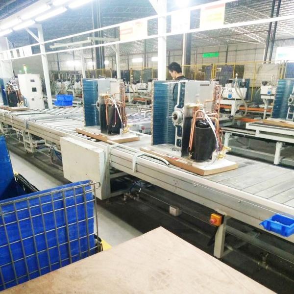 Stainless Steel Automatic Grade Automatic SKD / CKD Production Line for Air Conditioner