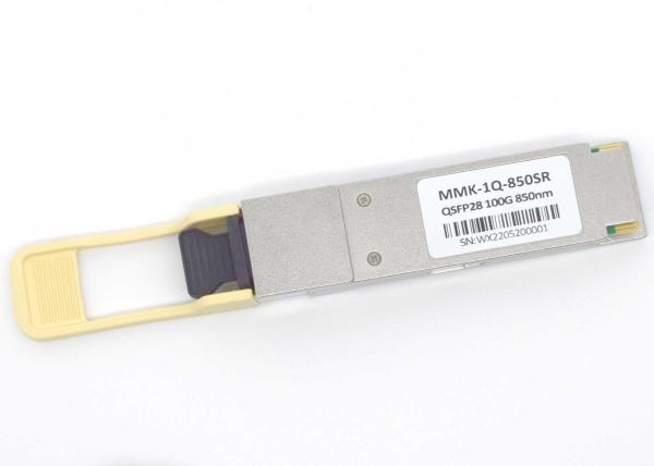 OTU Dual Rate Fiber Optical Transceivers QSFP28 100G SR4 For Infiniband EDR