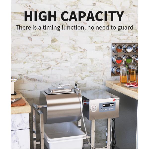 Электрическая соляная машина для мяса для коммерческих ресторанов мощностью 45 л и высокой скоростью