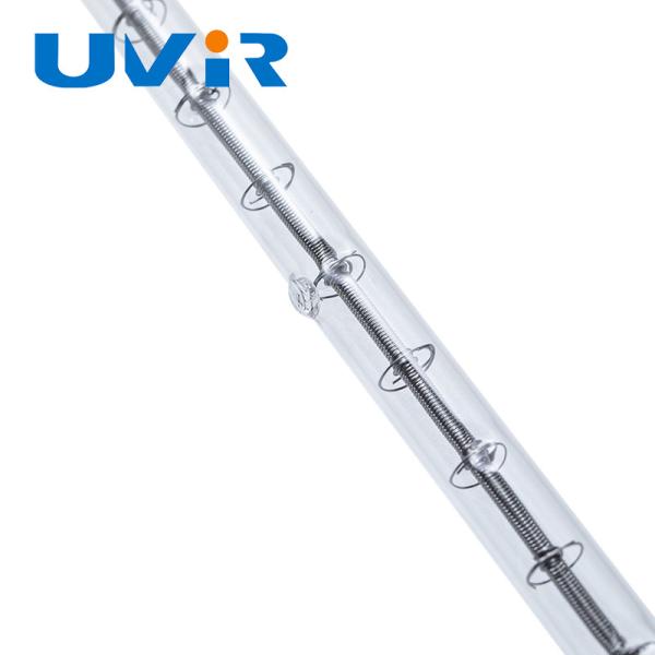 Lampe IR à ondes courtes de type U à tube de chauffage halogène au quartz 200-4000 W