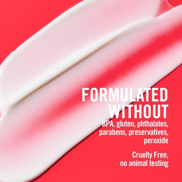 Pompes de dentifrice pour enfants sans fluorure, saveur de pastèque sur les toilettes.