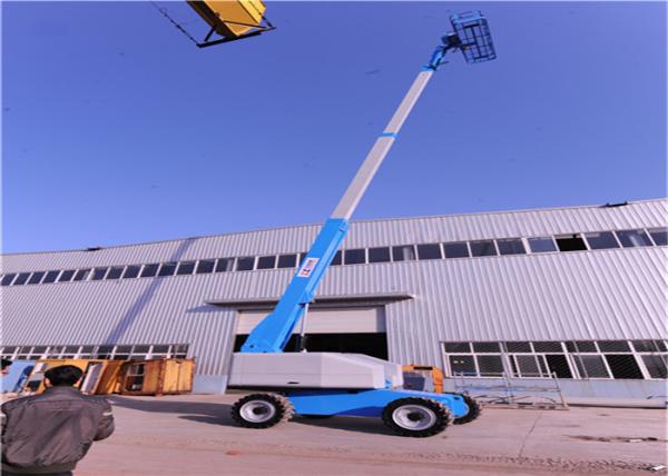 Seamless Transmission Straight Boom Manlift , Man Lift Equipment Excellent Performance