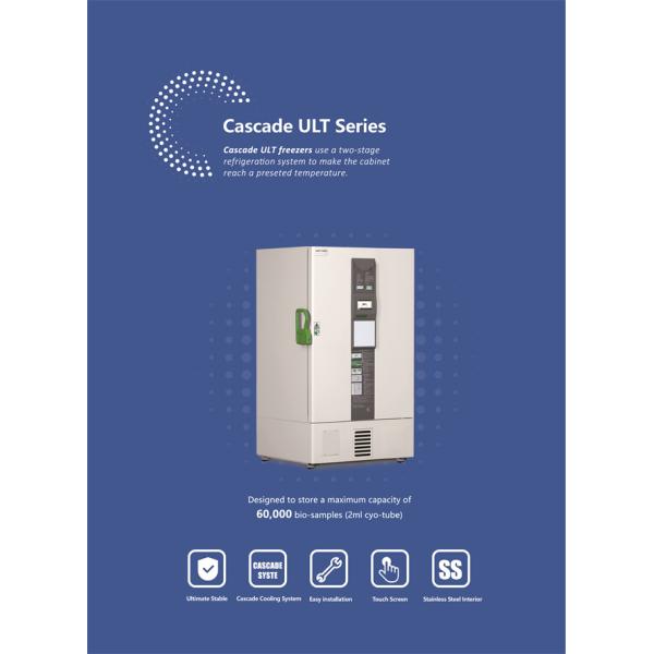 Minus 80 Degrees Ultra Low Temperature Freezer Vaccine Medical Refrigerator 408L