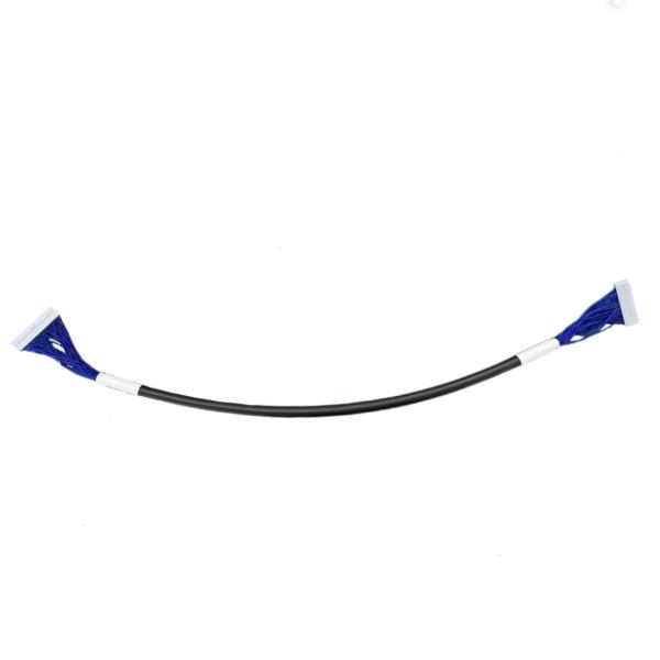 Blue Shielded Industrial Wire Harness IATF16949 Housing Terminal 51 Pin FFC Cable