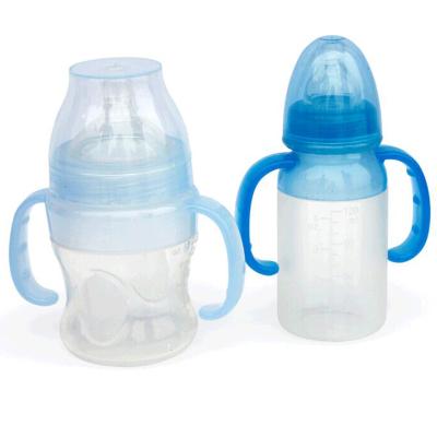 Serviço de processamento Moldagem Flasca de silicone para lactentes sem BPA com tampa e tampa