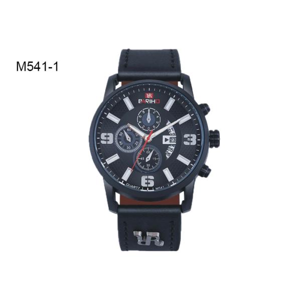 Men's Quartz Watch Fashion Casual Dial Clock Leather Wrist Watch M541