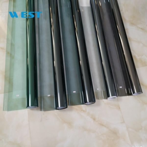 Película para tinte de ventana fotocromática con ajuste de luz inteligente, aislamiento térmico y eficiencia energética