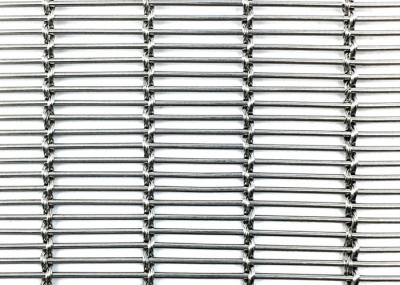 Plain Weave Stainless Steel Architectural Mesh 2.6kg/M2 For Stair Railing Systems