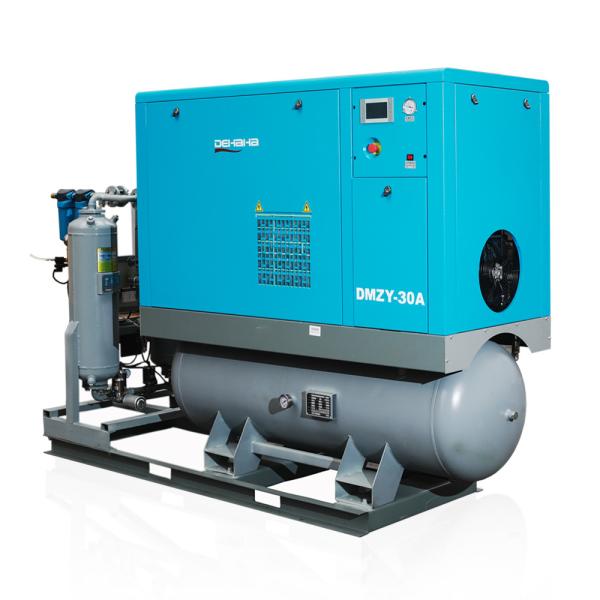 232psi Combined Screw Air Compressor 500 Liter 30hp Stationary Industrial
