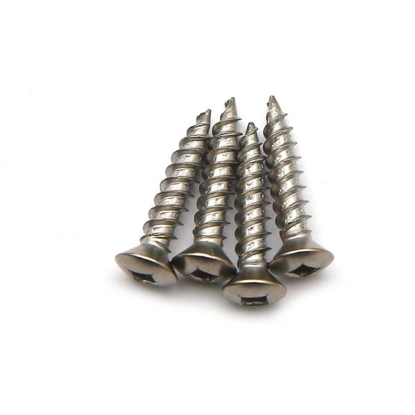 DIN7983 A2 SS 304 Stainless Steel Self Tapping Screws SQ Drive Raised Head Inox