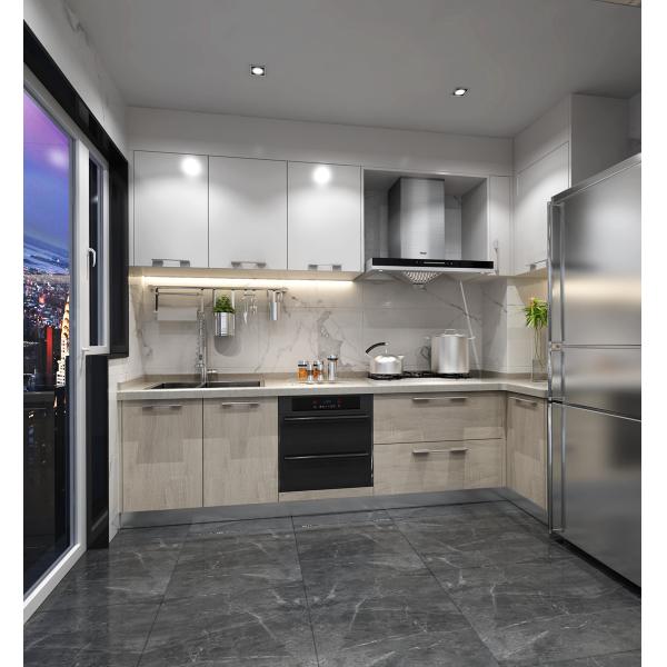 Modern Design Custom Waterproof Kitchen Furniture Wooden Modular Kitchen Cabinets