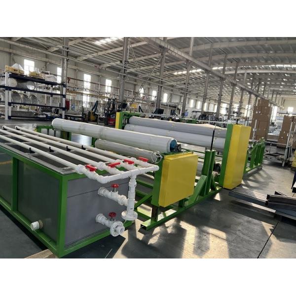 Φ1.2-3.8mm 溶接したワイヤーメッシュ 天然ガスの加熱 PVCコーティングライン