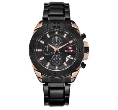 BARIHO Men's Quartz Watch Chronograph Sport Style Miyota Movement 901.1