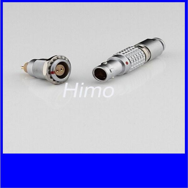 push pull self-locking BNC to lemo FGG 0B 4pin cable circular elbow 90 degree lemo medical connector