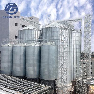 30 ao uso de 8000 toneladas do equipamento do moinho de alimentação das aves domésticas do tanque de armazenamento da alimentação de grão do silo