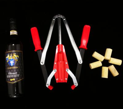 Home Kitchen Use Wine Bottle Capping Machine , Iron Plastic Double Lever Corker