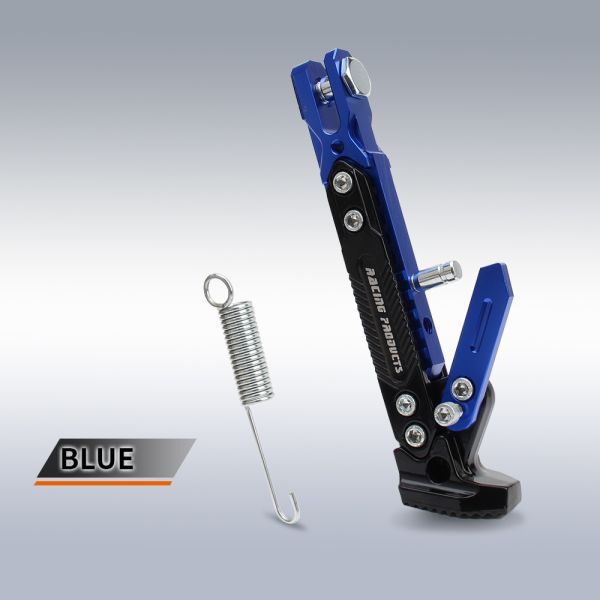 Motorcycle Kickstand Adjustable Side Feet Parking Rack Support Foot Frame Aluminum Alloy  Motorcycle Universal Tripod