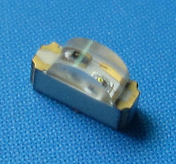 PCB 1204 1206 RGB SMD LED With Right Lens , Full Color Chip LED epistar sanan chip 25mA