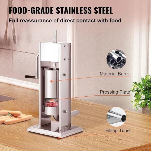 Sausage Filling Making Machine for Restaurant Vertical Manual Sausage Stuffer Machine