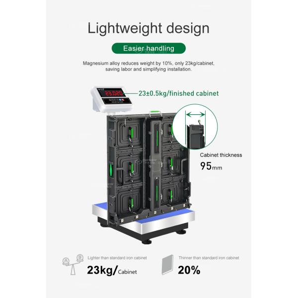 960x960 Waterproof Outdoor Led Advertising Screen P5 Billboard Wall Video Panel Fixed 960*960 LED Display