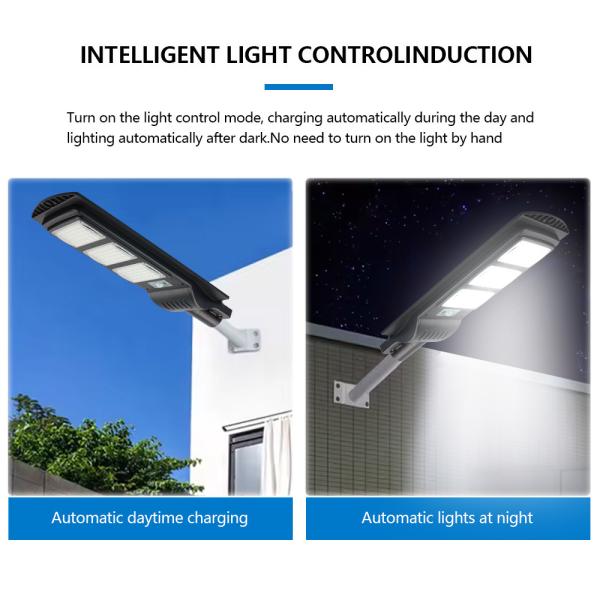 Китай Производитель Дорожное освещение Интегрированный 60watt 120watt 180watt 240watt 300w светодиодный солнечный уличный светильник