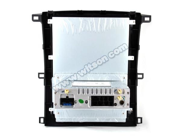 12.1 Screen Tesla Vertical Android Screen For Toyota Land Cruiser 100 GX LC100 Lexus LX470 2002-2007