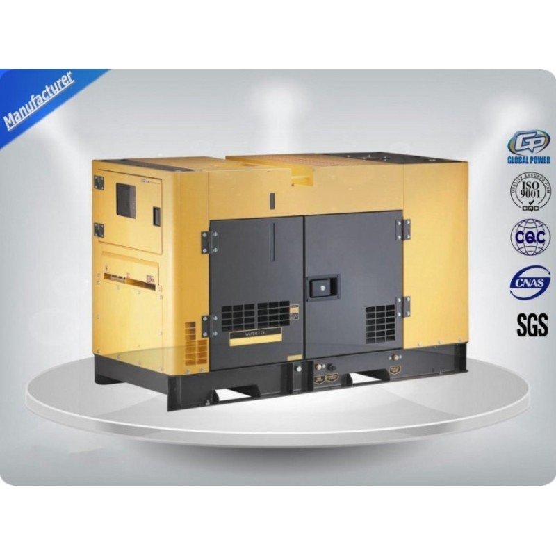 80Kw / 100Kva Three Phase Power Generating Sets Silent Canopy For School