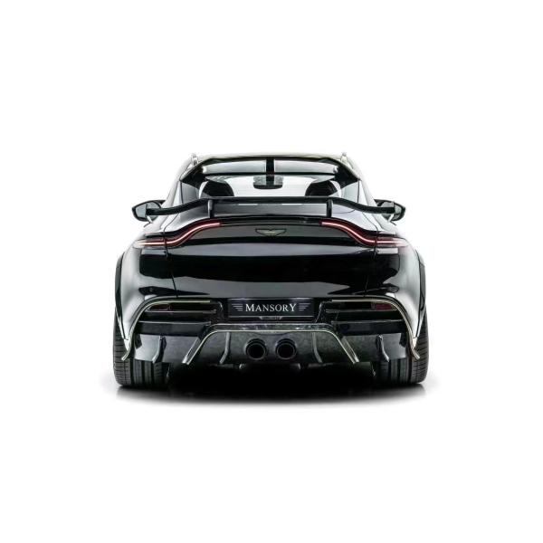 Bright Black Aston Martin Body Kit DBX MSY Style Carbon Fiber Spoiler Wing