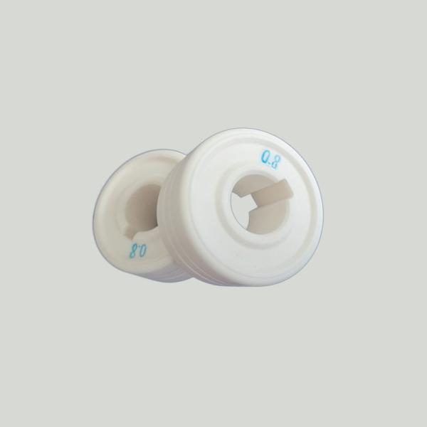 Ceramic model of high hardness alumina wire feeding wheel