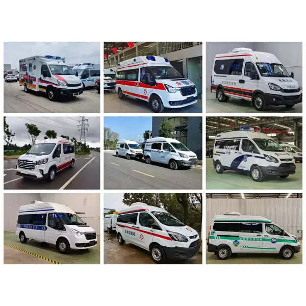 High-Performance Diesel Engine Ambulance for Hospital ICU Rescue