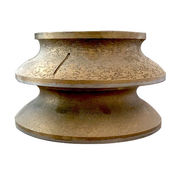 Autoproduction D175 Duckbill OG 10MM Largeur Roue de meulage au diamant pour le verre et la pierre