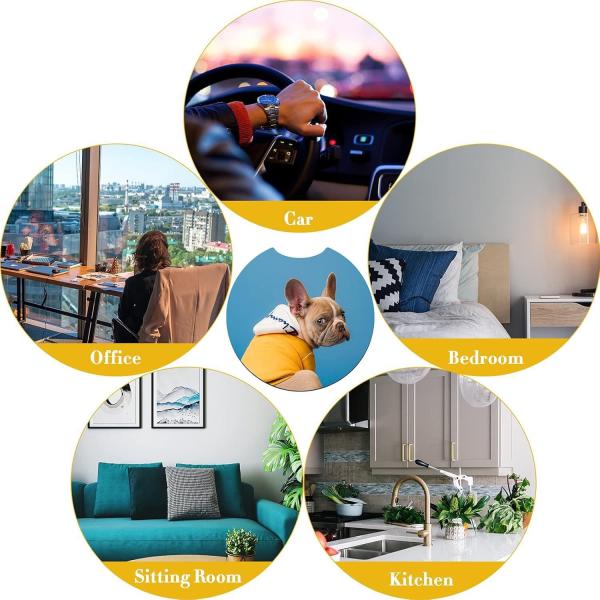 7cm/10cm Sublimation Neoprene Car Coaster Blanks Round Sublimation Coasters