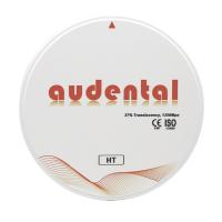 Afrontamiento de alto bloque de zirconia dental translúcido blanco en blanco FDA