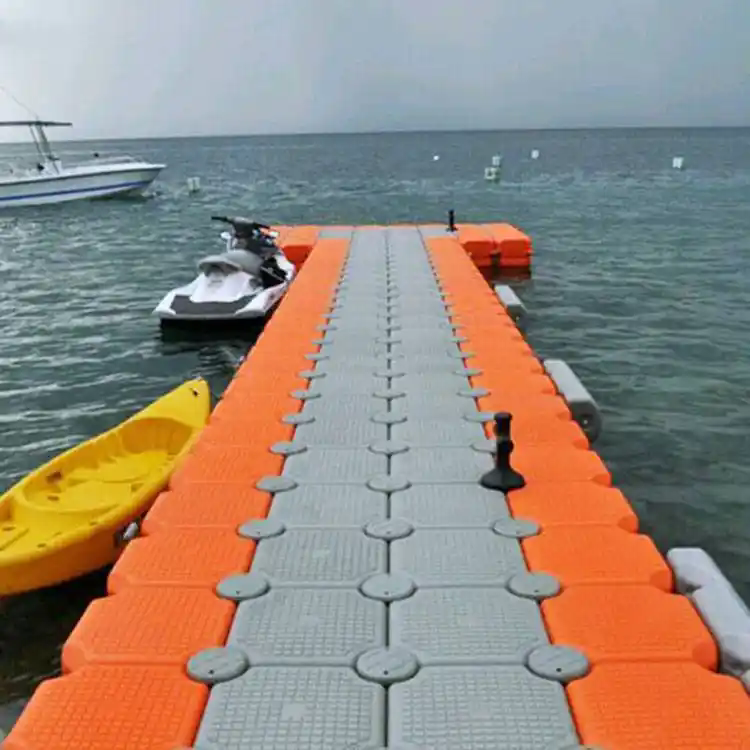 Buy Direct Heavy-Duty Floating Docks Jet Ski Ports Interlocking HDPE Pontoon Solutions